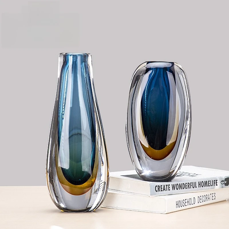 Two-color Vase Ornament Living Room Modern Simple Entrance Flower Pot Light Luxury TV Cabinet Coffee Table Decoration Вазы
Two-color Vase Ornament Living Room Modern Simple Entrance Flower Pot Light Luxury TV Cabinet Coffee Table Decoration Вазы