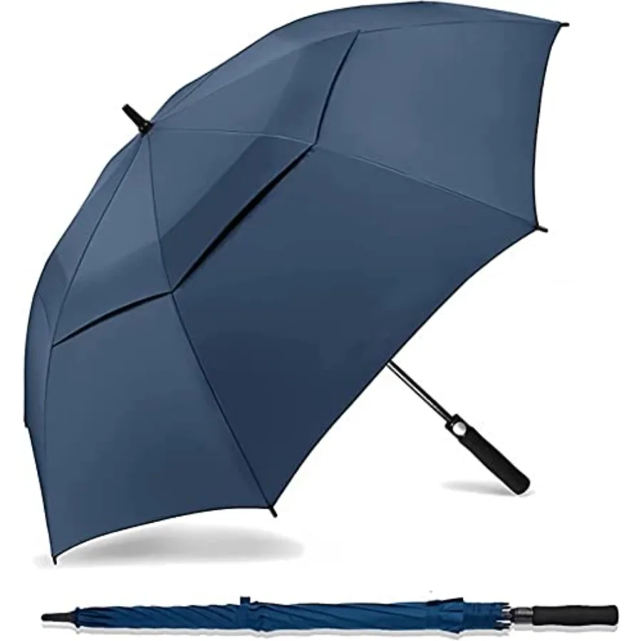 SIEPASA Golf Umbrella Large 62/68/72 Inch Automatic Open Golf Umbrella Extra Large Oversize Double Canopy Vented Umbrella Windp
SIEPASA Golf Umbrella Large 62/68/72 Inch Automatic Open Golf Umbrella Extra Large Oversize Double Canopy Vented Umbrella Windp