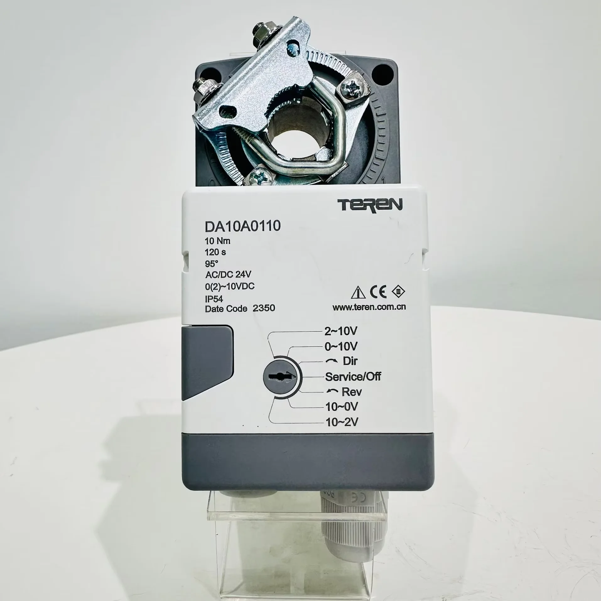 Highly reliable brushless DC motor damper actuator for gas control, long life, OEM customizable
Highly reliable brushless DC motor damper actuator for gas control, long life, OEM customizable