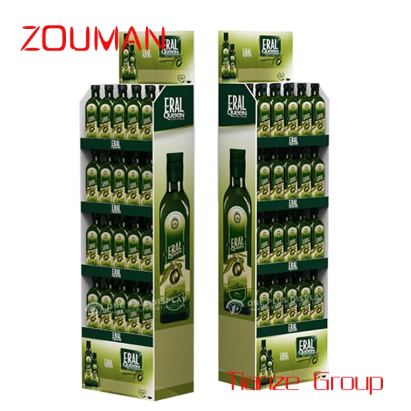 Custom , point of sale cardboard display unit shelves strong drink beverages display paper floor display for ice tea lemon peach
Custom , point of sale cardboard display unit shelves strong drink beverages display paper floor display for ice tea lemon peach