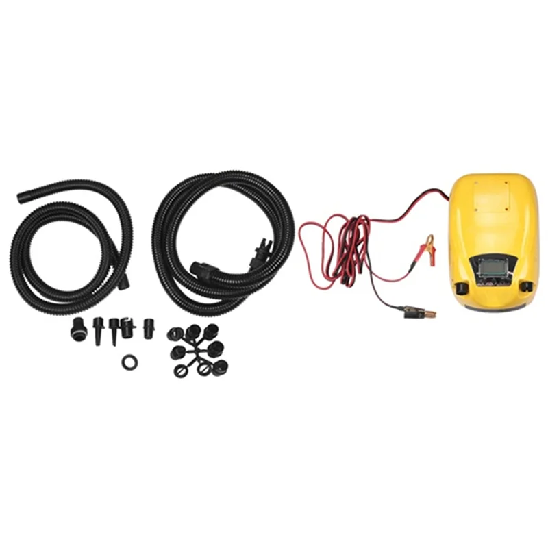 12V High Pressure Electric Air Pump For Inflatable Fishing Boat GP80D LCD Display Portable Intelligent Mode
12V High Pressure Electric Air Pump For Inflatable Fishing Boat GP80D LCD Display Portable Intelligent Mode