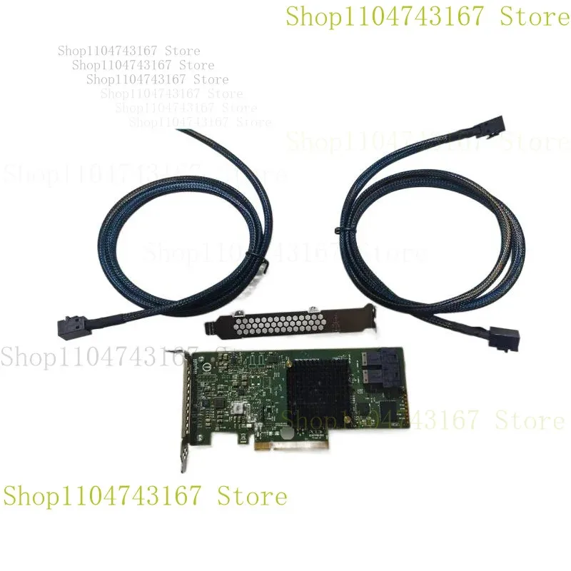 For LSI PCI-E 3.0 SATA /SAS 8 ports SAS3 12 Gb/s SAS3008 9300-8i HBA + sata cables
For LSI PCI-E 3.0 SATA /SAS 8 ports SAS3 12 Gb/s SAS3008 9300-8i HBA + sata cables