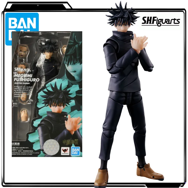 Bandai Genuine S.H.Figuarts Anime Figure Fushiguro Megumi 15CM Action Figure Toys for Boys Kids Gift Collectible Model Ornaments
Bandai Genuine S.H.Figuarts Anime Figure Fushiguro Megumi 15CM Action Figure Toys for Boys Kids Gift Collectible Model Ornaments