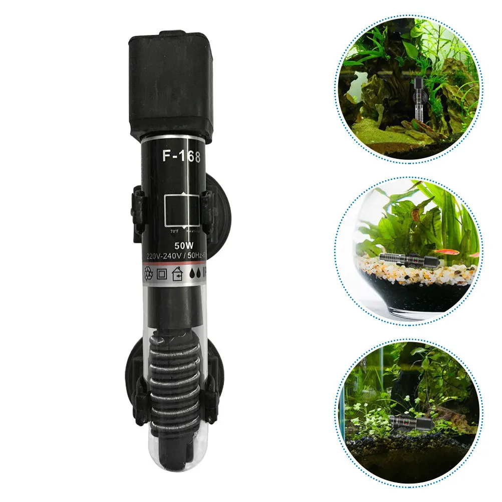 50W Fish Tank Heater Submersible Thermostat Adjustable Temperature Control for Betta Turtles Frogs Aquarium Heating
50W Fish Tank Heater Submersible Thermostat Adjustable Temperature Control for Betta Turtles Frogs Aquarium Heating