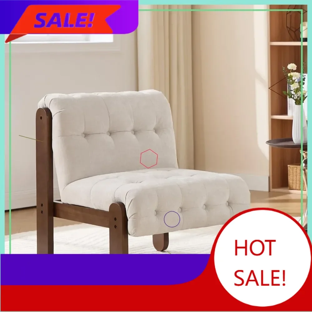Hot salesModern Vintage Accent Chair with Button Tufted Back, Wood Legs, Chenille Beige for Living Room Bedroom
Hot salesModern Vintage Accent Chair with Button Tufted Back, Wood Legs, Chenille Beige for Living Room Bedroom