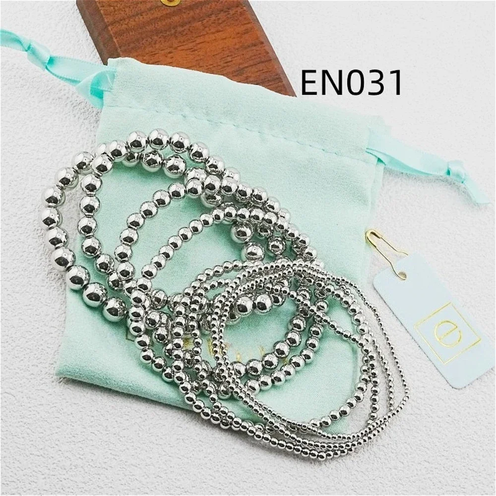YozyCraft Everyday Bead Stack of 8 Bracelets, Fashion Jewelry Gift for Women Daily Layering-Silver Color
YozyCraft Everyday Bead Stack of 8 Bracelets, Fashion Jewelry Gift for Women Daily Layering-Silver Color