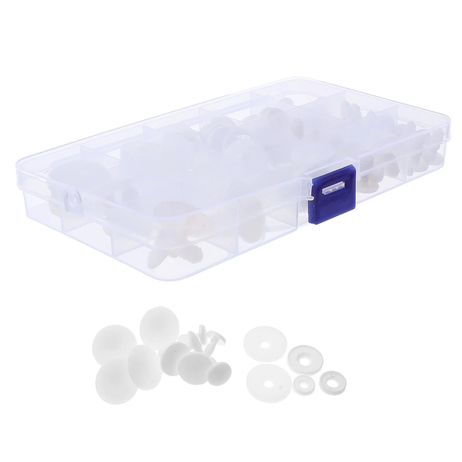 45Pcs Safety Joints for Bear Making Durable Plastic Connectors Crafting Kits for DIY Enthusiasts and Handmade Figures
45Pcs Safety Joints for Bear Making Durable Plastic Connectors Crafting Kits for DIY Enthusiasts and Handmade Figures