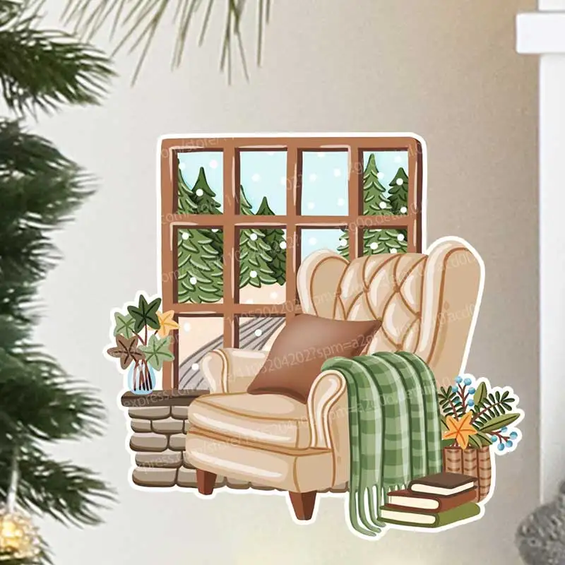 Removable Autumn Winter Reading Corner Wall Stickers PVC Bedroom Living Room Decorative Decals for Wall AA191
Removable Autumn Winter Reading Corner Wall Stickers PVC Bedroom Living Room Decorative Decals for Wall AA191