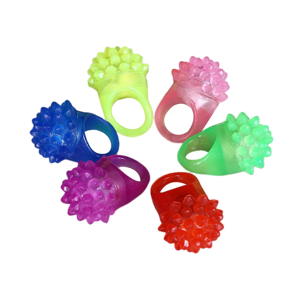 24pcs LED Ring Flashing Strawberry Shape Finger Lights Flashing Ornaments for Party Decor Mixed Color
24pcs LED Ring Flashing Strawberry Shape Finger Lights Flashing Ornaments for Party Decor Mixed Color