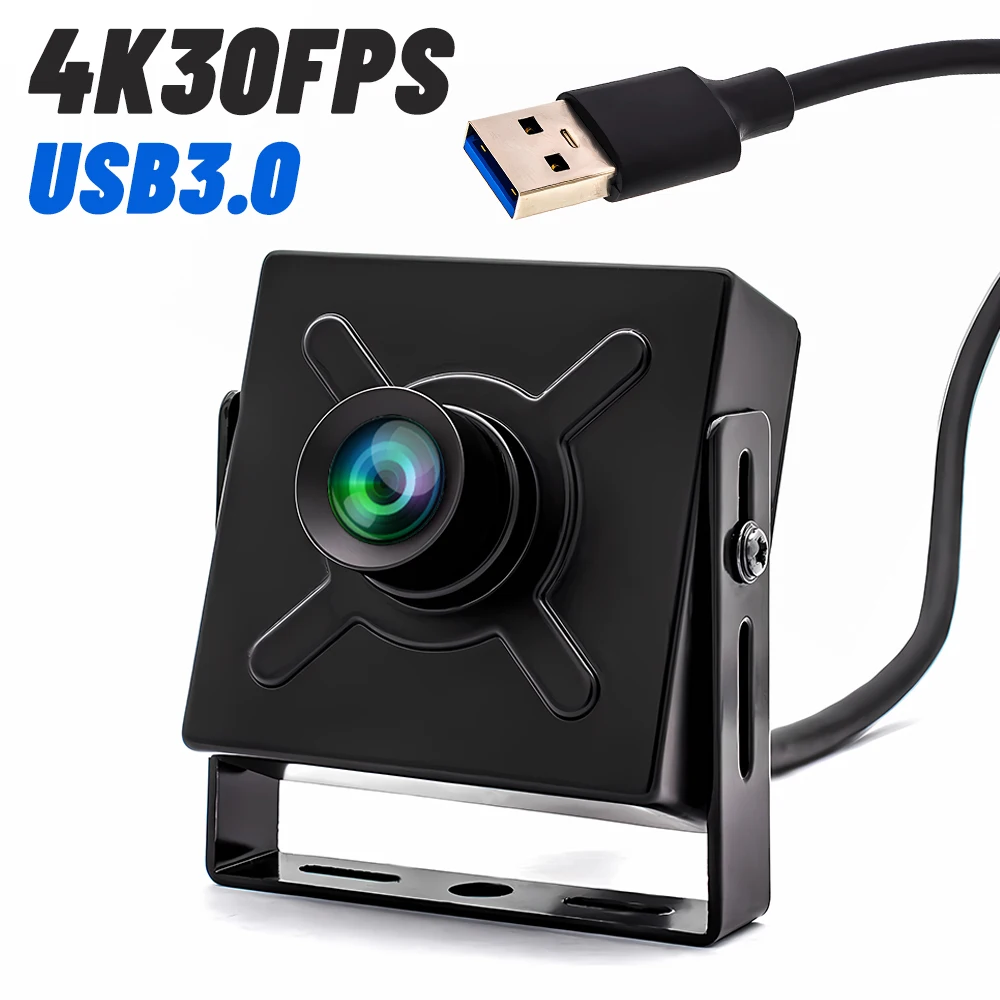 WGWK 4K 30FPS USB3.0 PC Video Camera Mini Metal Box Webcam Box Low latency 39 Degree 8mm No Distortion Live Streaming Camera UVC
WGWK 4K 30FPS USB3.0 PC Video Camera Mini Metal Box Webcam Box Low latency 39 Degree 8mm No Distortion Live Streaming Camera UVC