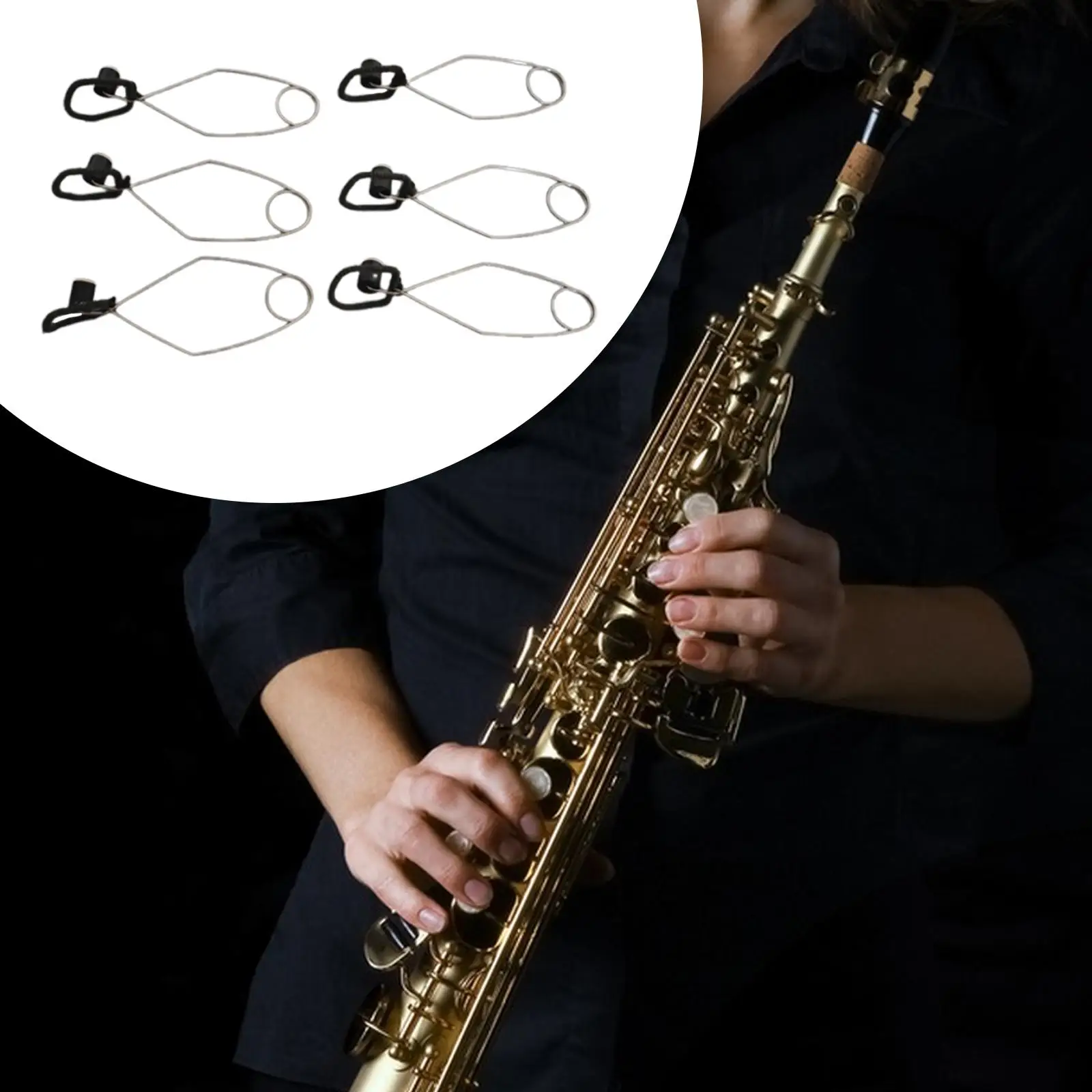Multifunctional Instrument Repair Tool Flute Pad Clips Stainless Steel Flute Accessory for Clarinet and Piccolo Maintenance
Multifunctional Instrument Repair Tool Flute Pad Clips Stainless Steel Flute Accessory for Clarinet and Piccolo Maintenance