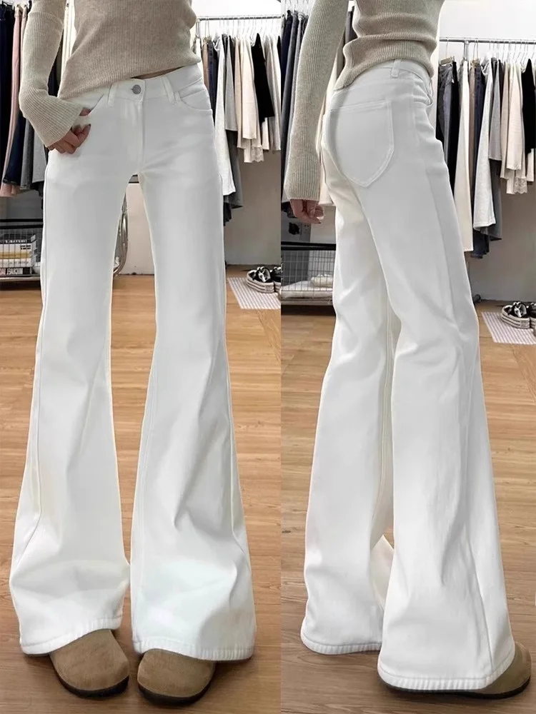 High Waist Bell Bottom Jeans Women's Slim Fit Long Leggings Spring 2026 New Style Casual High Rise Straight Leg Jeans
High Waist Bell Bottom Jeans Women's Slim Fit Long Leggings Spring 2026 New Style Casual High Rise Straight Leg Jeans