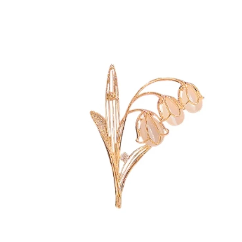Light luxury lily of the valley brooch female imitation opal zirconia exquisite corsage
Light luxury lily of the valley brooch female imitation opal zirconia exquisite corsage
