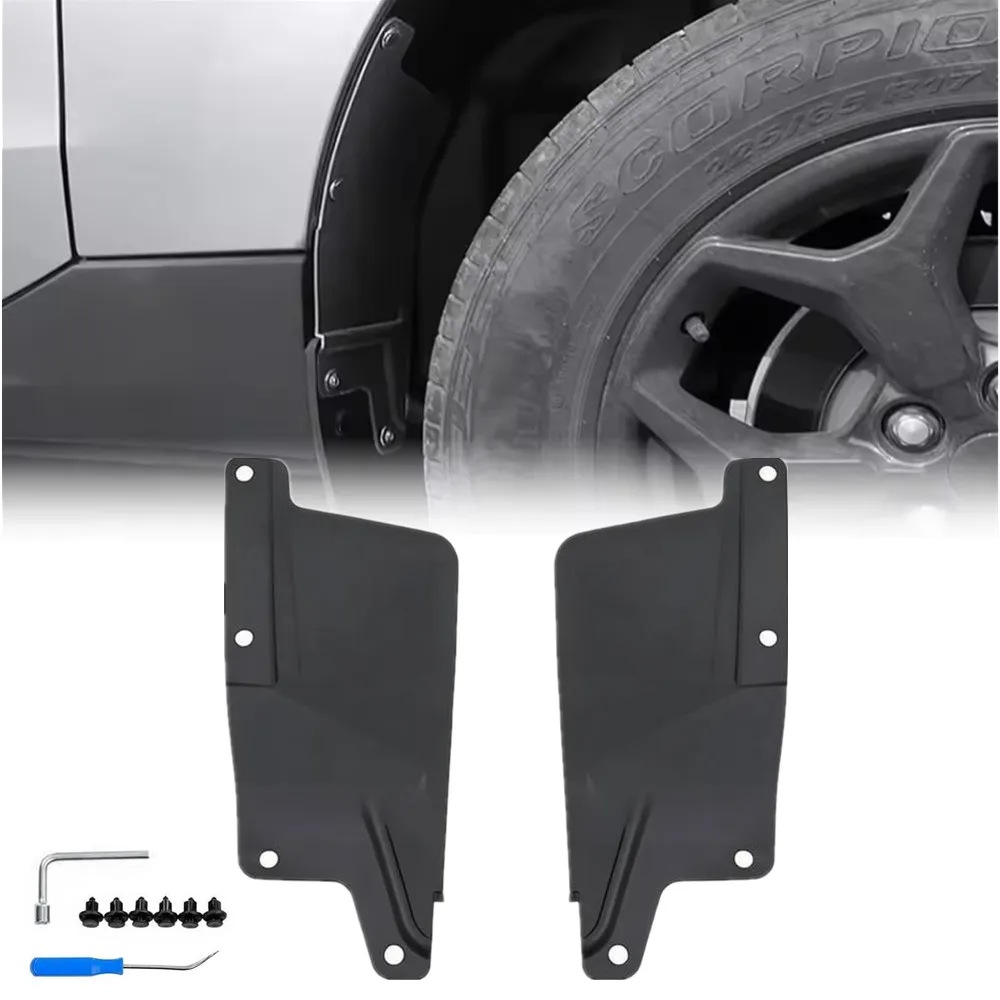 For Ford Maverick 2022 2023 2024 2025 Car Exterior Splash Guard PP and Injection Molding Black Rear Wheel Splash Shield Covers
For Ford Maverick 2022 2023 2024 2025 Car Exterior Splash Guard PP and Injection Molding Black Rear Wheel Splash Shield Covers