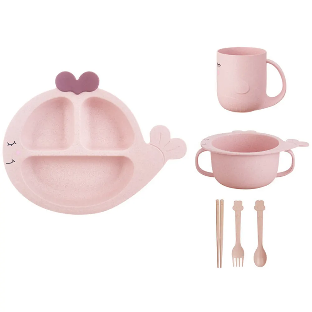 Набор детской посуды с дизайном кита, 1 комплект: тарелка с разделителями и гладкими краями, миска для самостоятельного кормления малышей, прочная, без BPA
Набор детской посуды с дизайном кита, 1 комплект: тарелка с разделителями и гладкими краями, миска для самостоятельного кормления малышей, прочная, без BPA