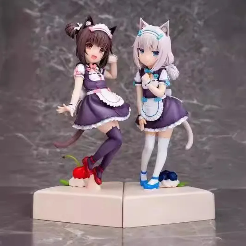 Nekopara Chocola And Vanilla Pretty Kitty Style Cake Shape Boxed Anime Figure Maid Outfit Desktop Ornament For Adult Collection
Nekopara Chocola And Vanilla Pretty Kitty Style Cake Shape Boxed Anime Figure Maid Outfit Desktop Ornament For Adult Collection