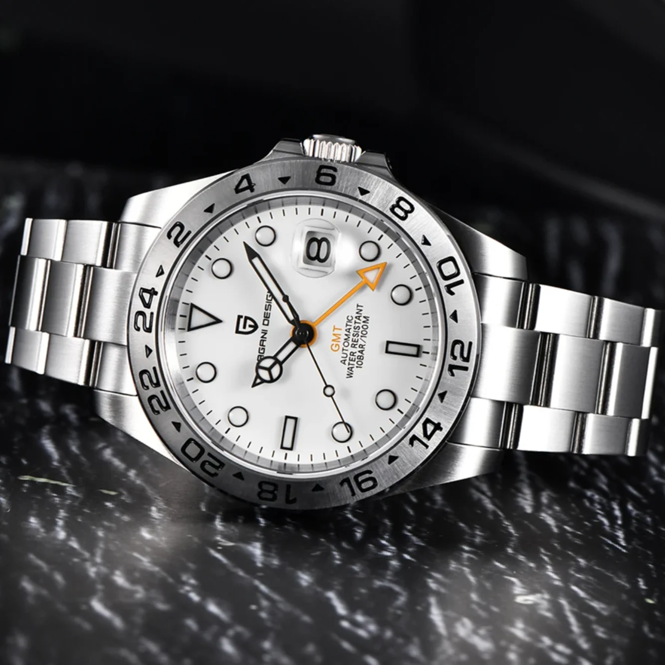 2025 PAGANI DESIGN GMT Automatic Men's Auto Mechanical Watch Stainless Steel Adventure Military Waterproof Explore Reloj Hombre
2025 PAGANI DESIGN GMT Automatic Men's Auto Mechanical Watch Stainless Steel Adventure Military Waterproof Explore Reloj Hombre