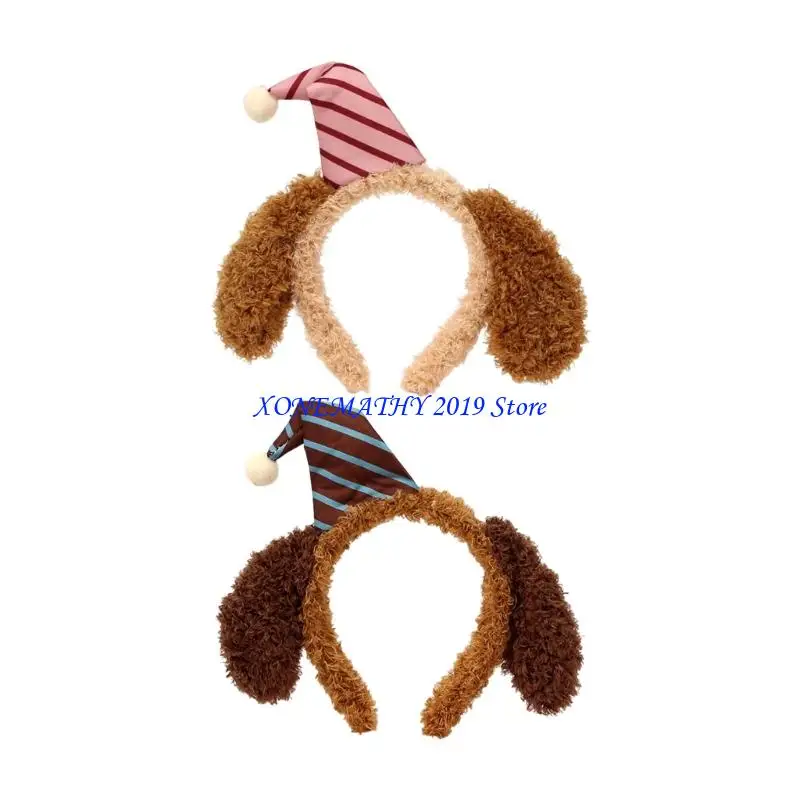 F42F Soft Fabric Dog Hearing Headpiece For Christmas Family Party Photo Characteristics
F42F Soft Fabric Dog Hearing Headpiece For Christmas Family Party Photo Characteristics