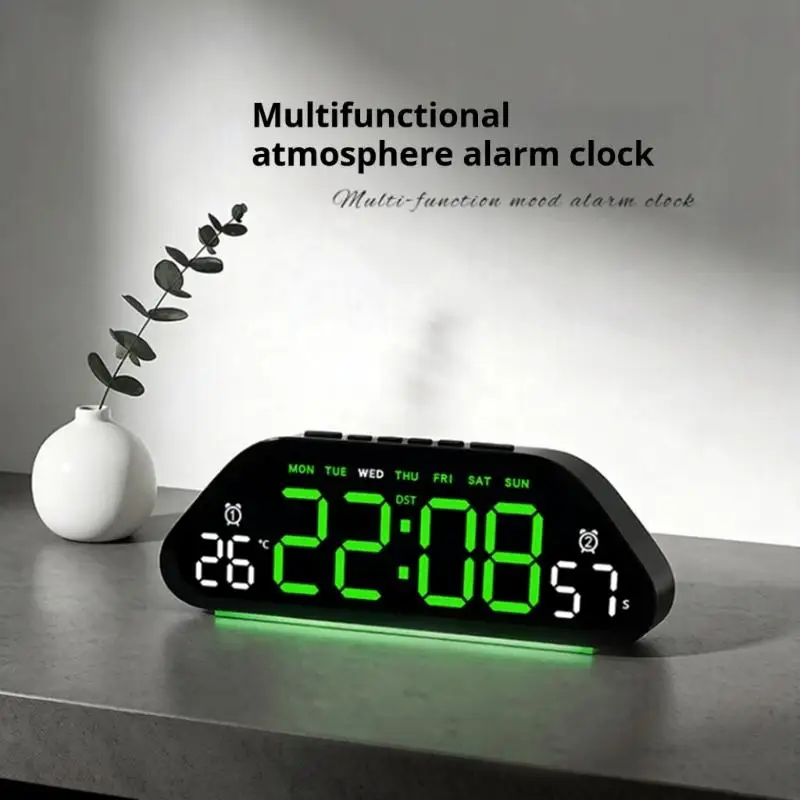 G6KF Large Alarm Clocks for Bedroom Living Room led Digital Clock Digital Alarm Clock with Day of Week Date Desk Clocks
G6KF Large Alarm Clocks for Bedroom Living Room led Digital Clock Digital Alarm Clock with Day of Week Date Desk Clocks
