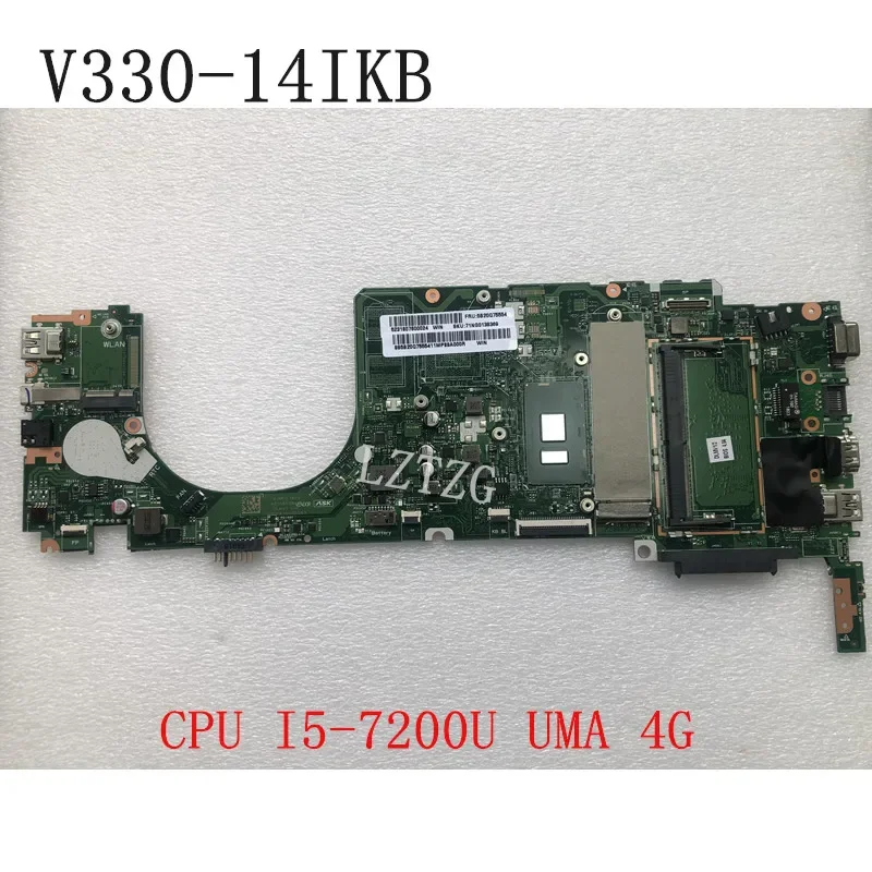 Используется для материнской платы ноутбука Lenovo V330-14IKB, процессор I5-7200U UMA 4G FRU 5B20Q75554
Используется для материнской платы ноутбука Lenovo V330-14IKB, процессор I5-7200U UMA 4G FRU 5B20Q75554