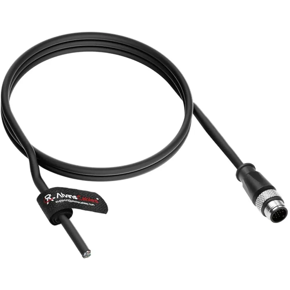 Alvin's Cables M12 A Code 17 Pin Male to Open End Power Data Ethernet I/O Cable for Applied Motion Servo Motor High Flex Drag
Alvin's Cables M12 A Code 17 Pin Male to Open End Power Data Ethernet I/O Cable for Applied Motion Servo Motor High Flex Drag