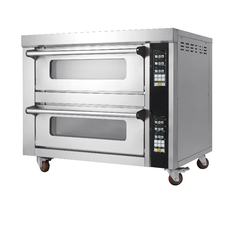 Manufacturer Professional Baking Equipment Electric 2 Layer 4 Tray Deck Bread Baker Baking Oven
Manufacturer Professional Baking Equipment Electric 2 Layer 4 Tray Deck Bread Baker Baking Oven