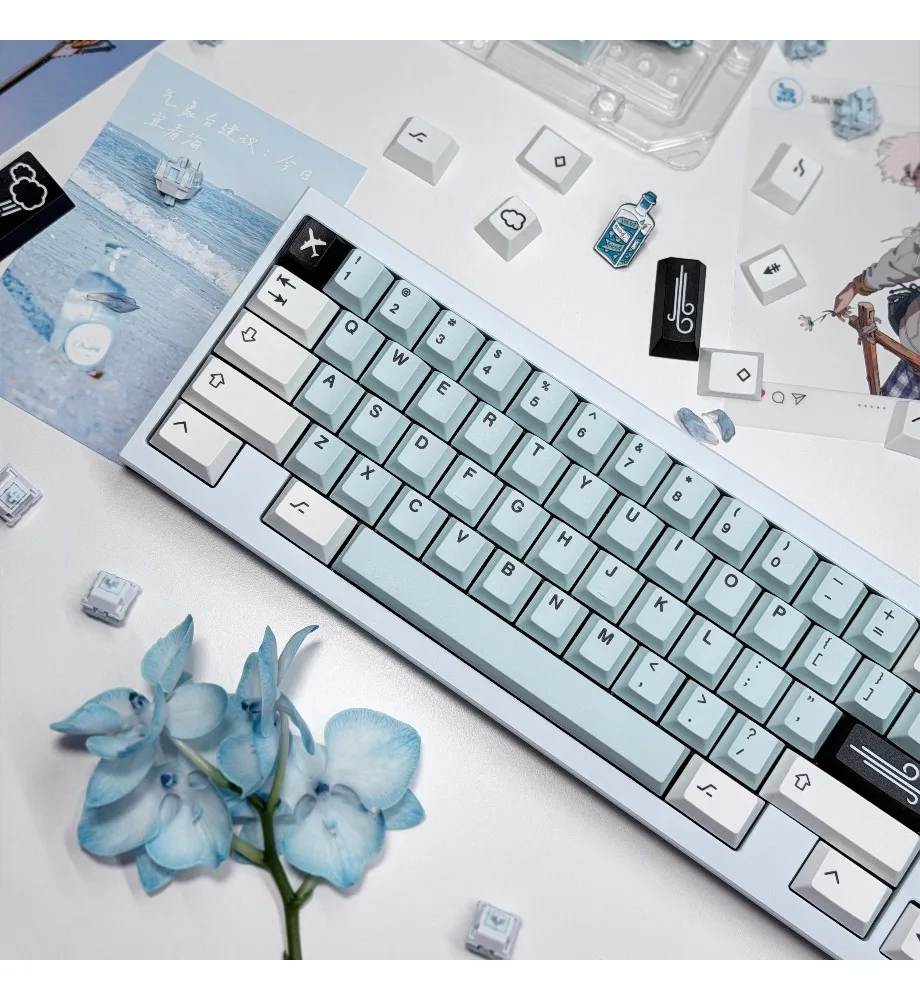Keycap Personality Sublimation Ergonomic Design Adaptation Mechanical Keyboard DIY Yuyun nimbus Keycap Original PBT
Keycap Personality Sublimation Ergonomic Design Adaptation Mechanical Keyboard DIY Yuyun nimbus Keycap Original PBT