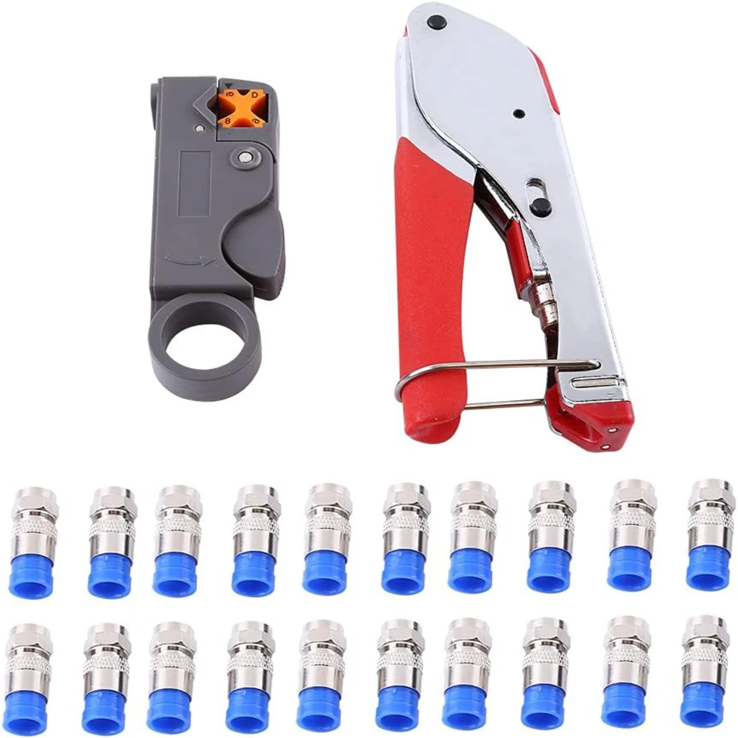 The reliable and durable portable coaxial wire stripper - an efficient and trustworthy tool for CATV RG6/RG59 installations. Eas
The reliable and durable portable coaxial wire stripper - an efficient and trustworthy tool for CATV RG6/RG59 installations. Eas