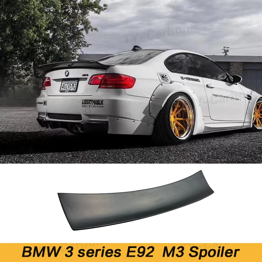 Carbon Fiber Ducktail for BMW 3 Series E92 & M3 2-Door Coupe Rear Spoiler Lip Wings Trunk Tail 2006-2013 320i 330i LB Style FRP 
Carbon Fiber Ducktail for BMW 3 Series E92 & M3 2-Door Coupe Rear Spoiler Lip Wings Trunk Tail 2006-2013 320i 330i LB Style FRP
