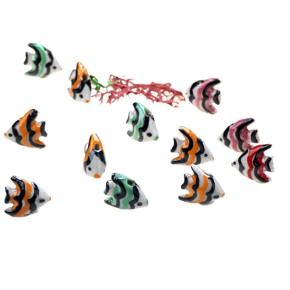 3Pcs/Bag 15MM Cute Multicolor Tropical Ceramic Fish DIY Handmade Loose Bead Bracelet Necklace Jewelry Accessories Making
3Pcs/Bag 15MM Cute Multicolor Tropical Ceramic Fish DIY Handmade Loose Bead Bracelet Necklace Jewelry Accessories Making