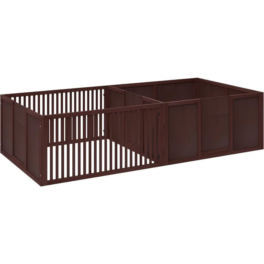 Whelping Box for Dogs Built for Mother's Comfort, Dog Whelping Pen with Removable Doors, Puppy Playpen for Indoors, Newborn Pupp
Whelping Box for Dogs Built for Mother's Comfort, Dog Whelping Pen with Removable Doors, Puppy Playpen for Indoors, Newborn Pupp