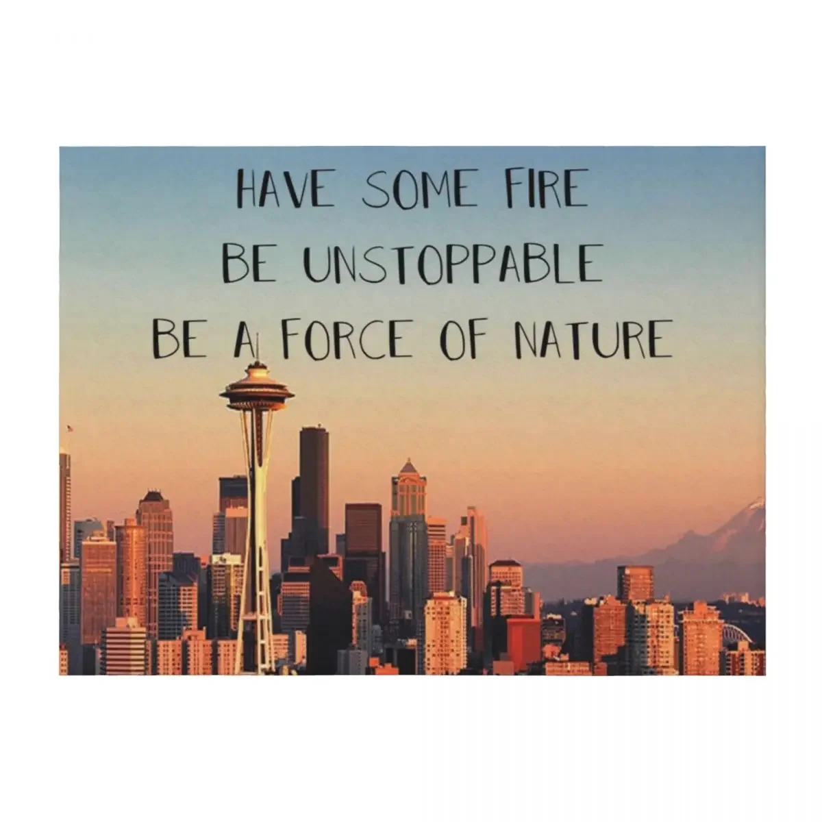 have some fire, be unstoppable, be a force of nature Throw Blanket Plaid on the sofa for winter Sofa Plush Blankets 
have some fire, be unstoppable, be a force of nature Throw Blanket Plaid on the sofa for winter Sofa Plush Blankets
