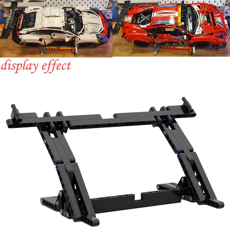 MOC Creativity Display Stand for 42096 or 42125 Building Blocks DIY 911 RSR and 488 GTE Champion Racing Car Bracket Bricks Gifts
MOC Creativity Display Stand for 42096 or 42125 Building Blocks DIY 911 RSR and 488 GTE Champion Racing Car Bracket Bricks Gifts