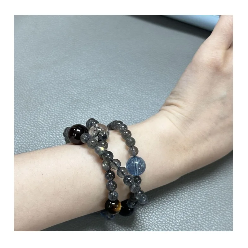 "Cosmic Planet" Sea Sapphire Blue Bracelet, High-end Exquisite Fashion Multi-circle Bracelet, White High-value and Versatile Bra
"Cosmic Planet" Sea Sapphire Blue Bracelet, High-end Exquisite Fashion Multi-circle Bracelet, White High-value and Versatile Bra