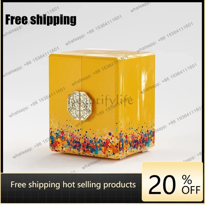 LJY Jewelry Storage Box Double-Door Jewelry Box for Jewelry and Accessories Storage
LJY Jewelry Storage Box Double-Door Jewelry Box for Jewelry and Accessories Storage