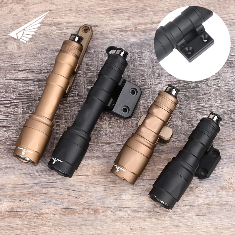 WADSN M300 M600 Tactical Flashlight With M-lok Keymod Rail Offest Mount Base Weapon Hunting Mini Scout Light Airsoft Accessory
WADSN M300 M600 Tactical Flashlight With M-lok Keymod Rail Offest Mount Base Weapon Hunting Mini Scout Light Airsoft Accessory