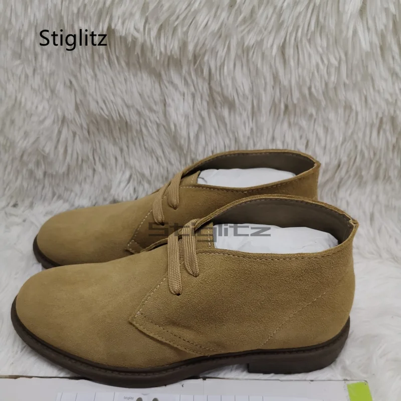 Suede Lace Up Ankle Boots for Men Autumn and Winter New British Cow Leather Men's Boots Work Business Dress Leather Shoes Male
Suede Lace Up Ankle Boots for Men Autumn and Winter New British Cow Leather Men's Boots Work Business Dress Leather Shoes Male
