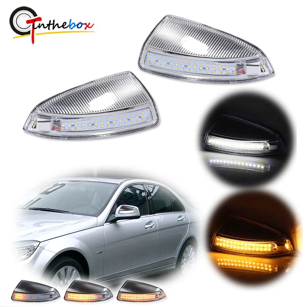 Sequential Amber LED Front Side Mirror Signal Lights White Driving Lights For Benz C250 C300 C350 C63 AMG W164 S204 W204 W639
Sequential Amber LED Front Side Mirror Signal Lights White Driving Lights For Benz C250 C300 C350 C63 AMG W164 S204 W204 W639