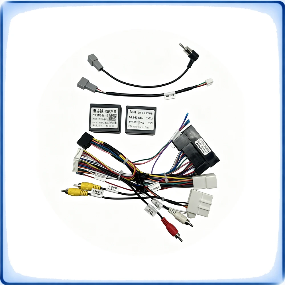 Car Radio Wiring Harness with CANBUS Decoder for Hyundai Sonata 9 2015 High Model Plug and Play Adapter
Car Radio Wiring Harness with CANBUS Decoder for Hyundai Sonata 9 2015 High Model Plug and Play Adapter