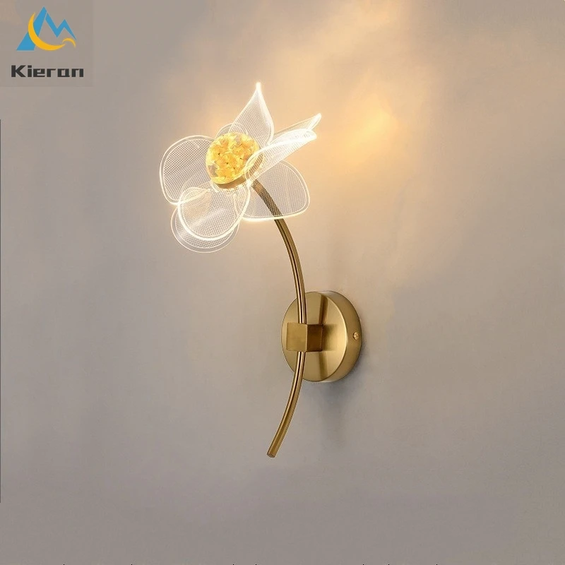 Nordic Modern Flower LED Wall Lamp Restaurant Study Bedroom KTV Bedside Wall Light Living Room Decoration Sunflower Wall Lights
Nordic Modern Flower LED Wall Lamp Restaurant Study Bedroom KTV Bedside Wall Light Living Room Decoration Sunflower Wall Lights