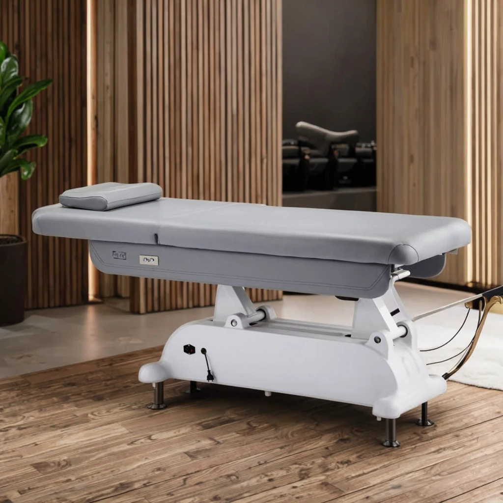 Современная электрическая косметическая кровать с автоматическим подъемным металлическим спа-салоном и мебелью для салона для домашнего или коммерческого использования
Современная электрическая косметическая кровать с автоматическим подъемным металлическим спа-салоном и мебелью для салона для домашнего или коммерческого использования