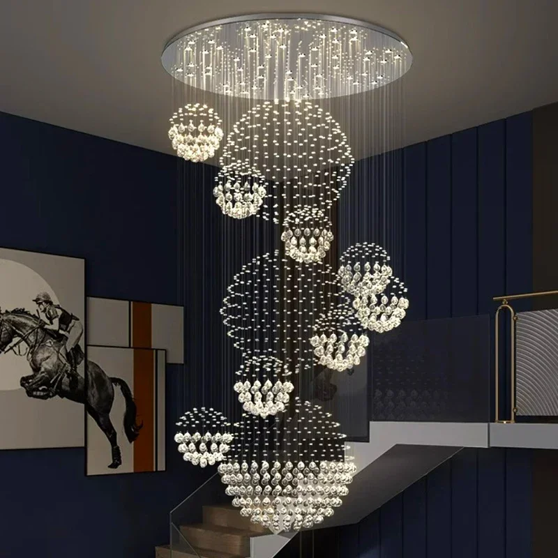 Crystal Loft Pendant Lamp Led Chandeliers for Dining Room Pendant Lights Hanging Lamps for Ceiling Pendant lamp Indoor Lighting
Crystal Loft Pendant Lamp Led Chandeliers for Dining Room Pendant Lights Hanging Lamps for Ceiling Pendant lamp Indoor Lighting