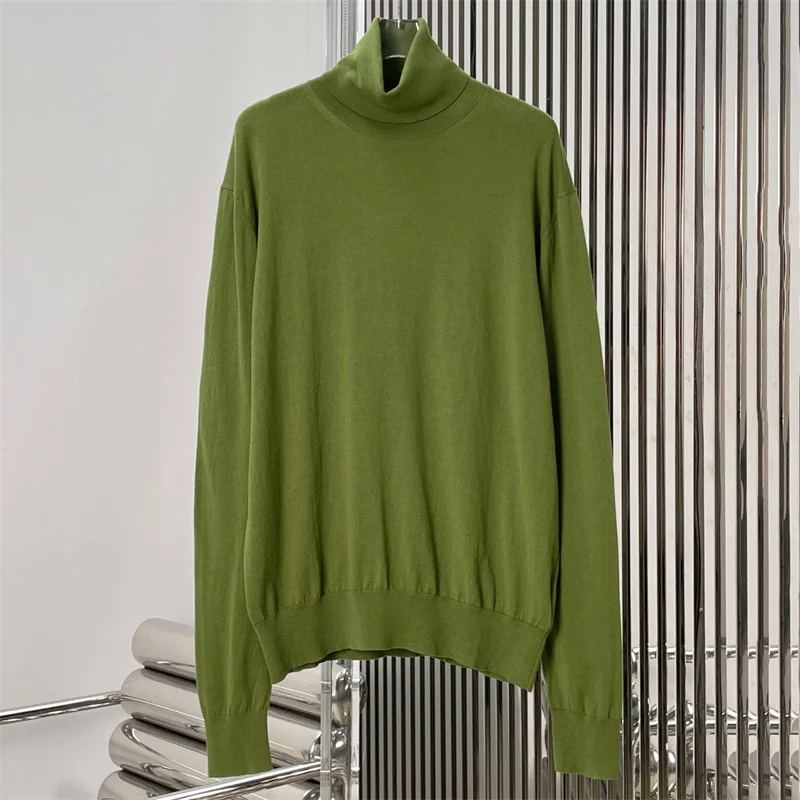 Женский свитер 2026, весенний новый эластичный вязаный облегающий топ с длинными рукавами, хлопковый пуловер с высоким воротником, базовая рубашка, трикотаж
Женский свитер 2026, весенний новый эластичный вязаный облегающий топ с длинными рукавами, хлопковый пуловер с высоким воротником, базовая рубашка, трикотаж