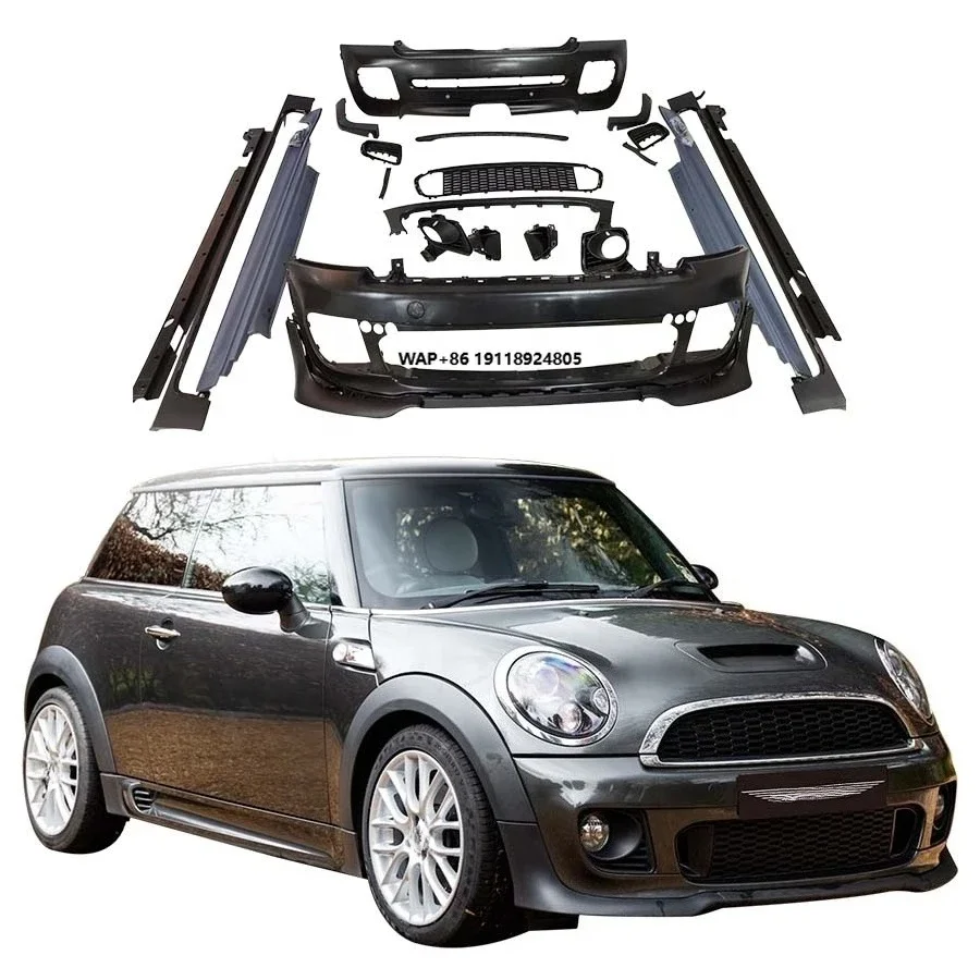 MINI Cooper S JCW Body Kits Upgrade New Front Bumper Rear Bumper Side Skirts Grille Exhaust Cut-Outs for R55 R56 R57 R58 R59
MINI Cooper S JCW Body Kits Upgrade New Front Bumper Rear Bumper Side Skirts Grille Exhaust Cut-Outs for R55 R56 R57 R58 R59