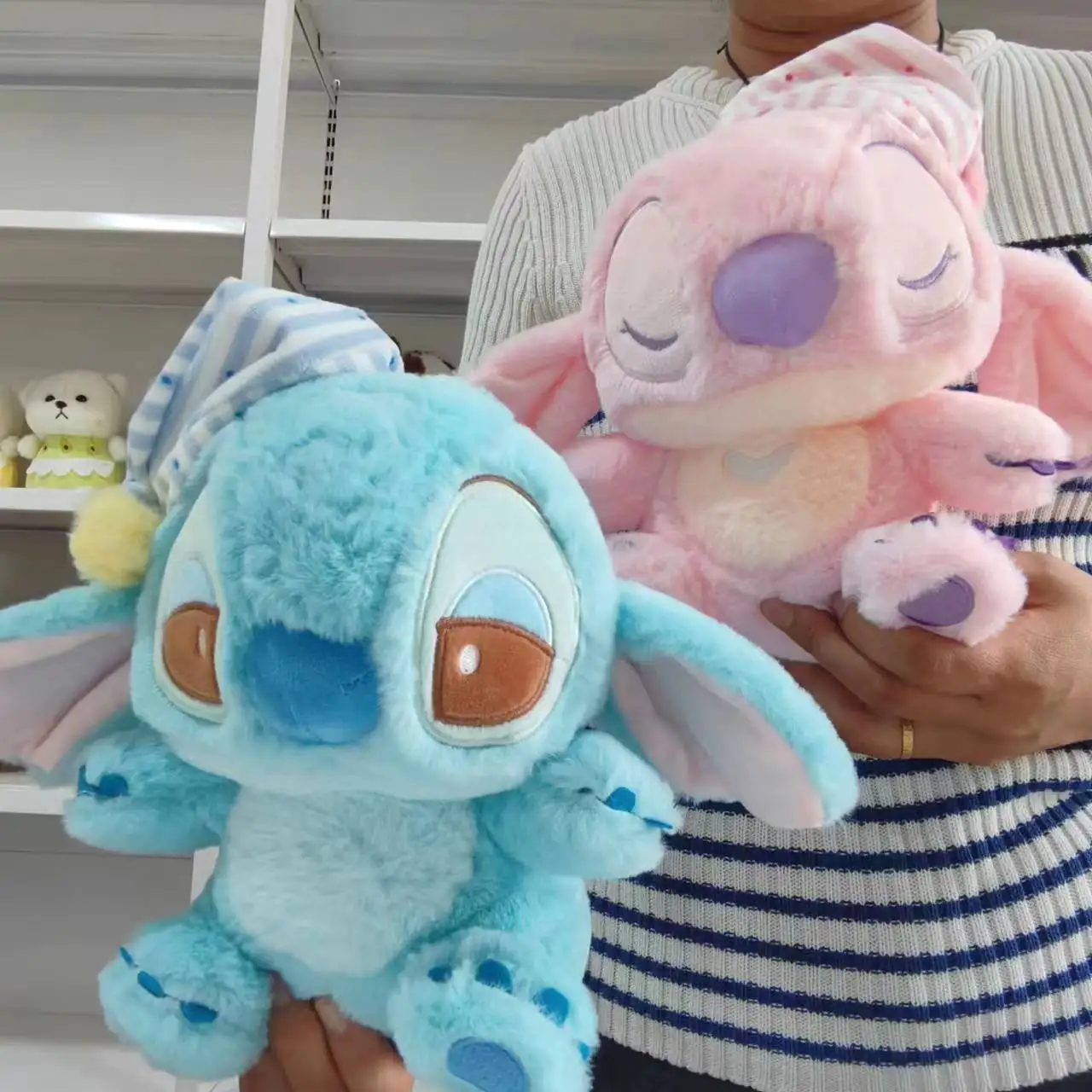 22-30 см Kawaii Stitch плюшевые игрушки милый стежок в виде утки куклы Embrace Love Stitch кукла подушка на Рождество, день рождения, подарки подруге
22-30 см Kawaii Stitch плюшевые игрушки милый стежок в виде утки куклы Embrace Love Stitch кукла подушка на Рождество, день рождения, подарки подруге