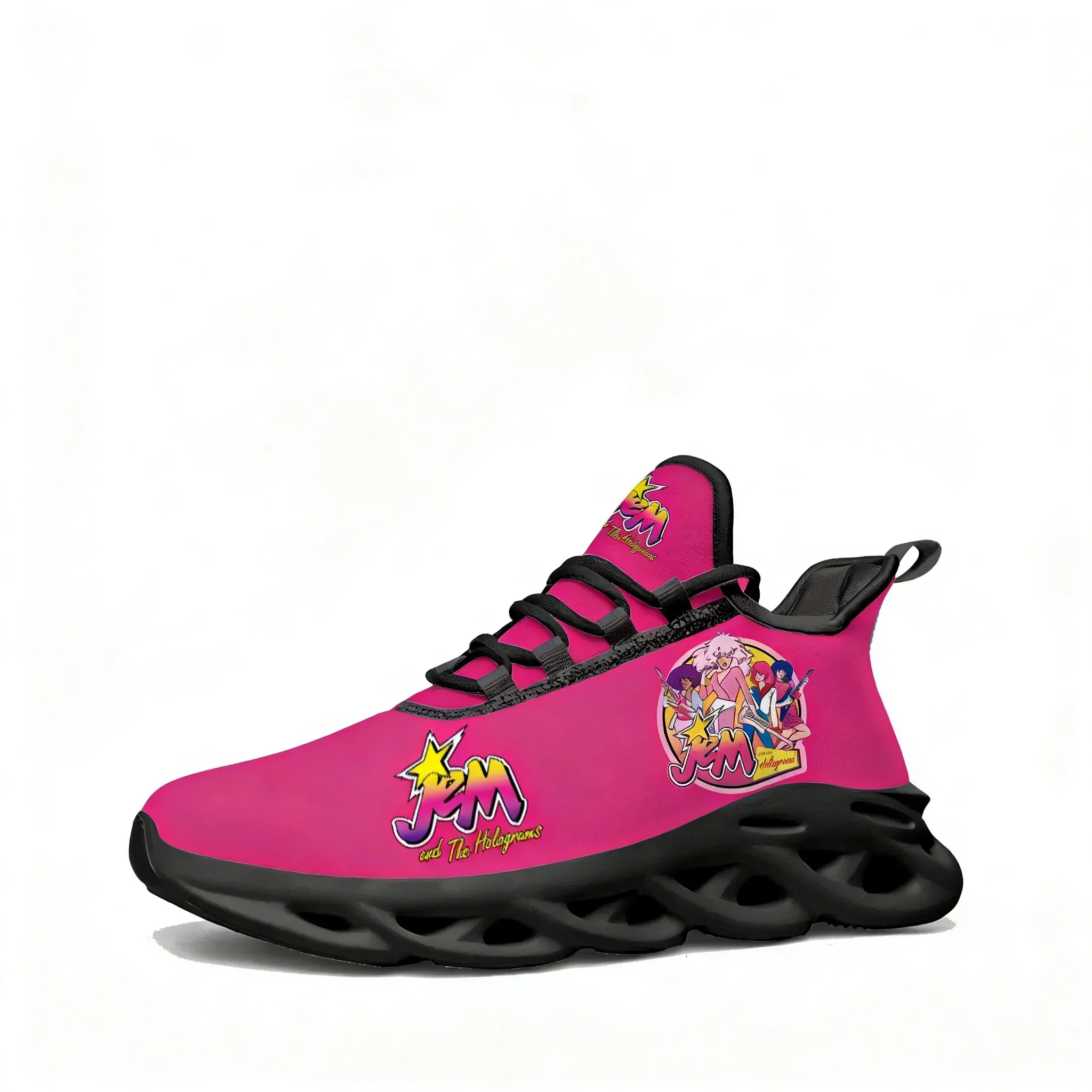 Jem and The Holograms Flats Sneakers Mens Womens Sports Running Shoes Sneaker Lace Up Mesh Footwear Tailor-made Shoe
Jem and The Holograms Flats Sneakers Mens Womens Sports Running Shoes Sneaker Lace Up Mesh Footwear Tailor-made Shoe