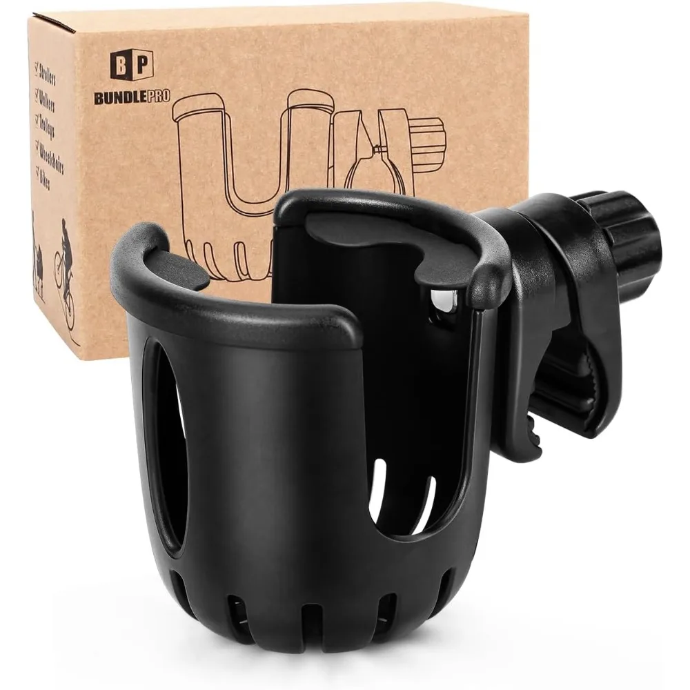 Universal Cup Holder Stroller Drink Holder for Bikes, Trolleys or Walkers, Fits Most Cups
Universal Cup Holder Stroller Drink Holder for Bikes, Trolleys or Walkers, Fits Most Cups