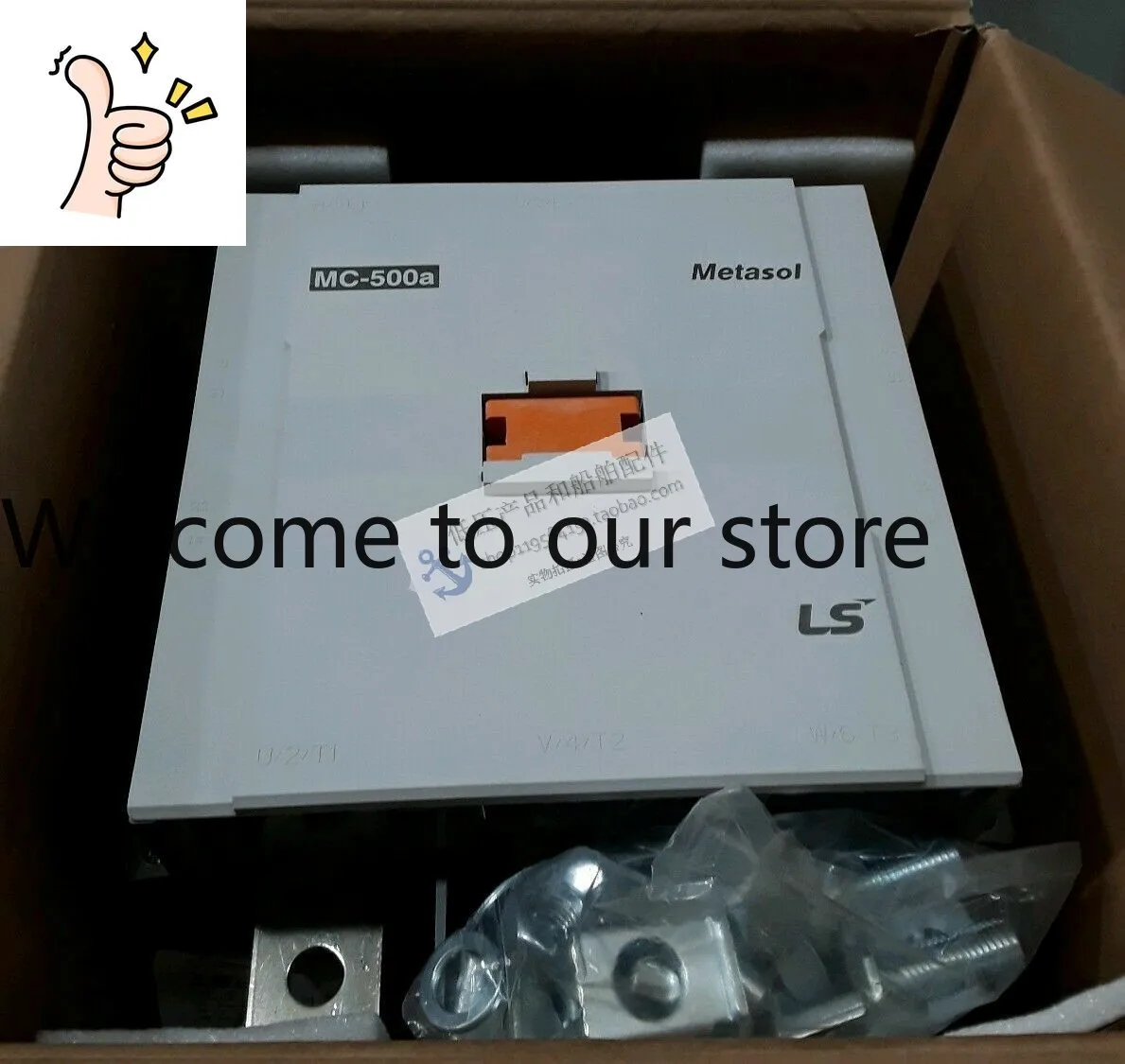 Brand New Original Genuine Korean LS Contactor MC-500A Coil Voltage 100-250V/380-440V
Brand New Original Genuine Korean LS Contactor MC-500A Coil Voltage 100-250V/380-440V