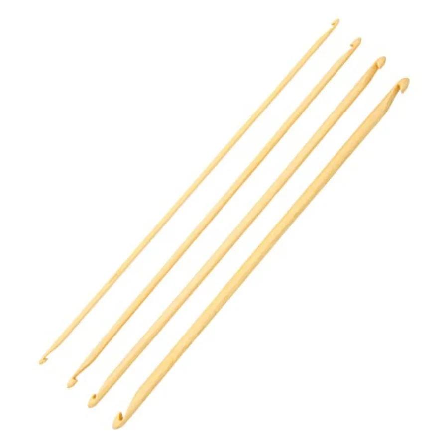 Tunisian Crochet Hooks, Double Ended Long Hooks for Knitting, 9.4 Inch Length, 4-Piece Set with 3mm, 4mm, 5mm, 6mm Sizes
Tunisian Crochet Hooks, Double Ended Long Hooks for Knitting, 9.4 Inch Length, 4-Piece Set with 3mm, 4mm, 5mm, 6mm Sizes