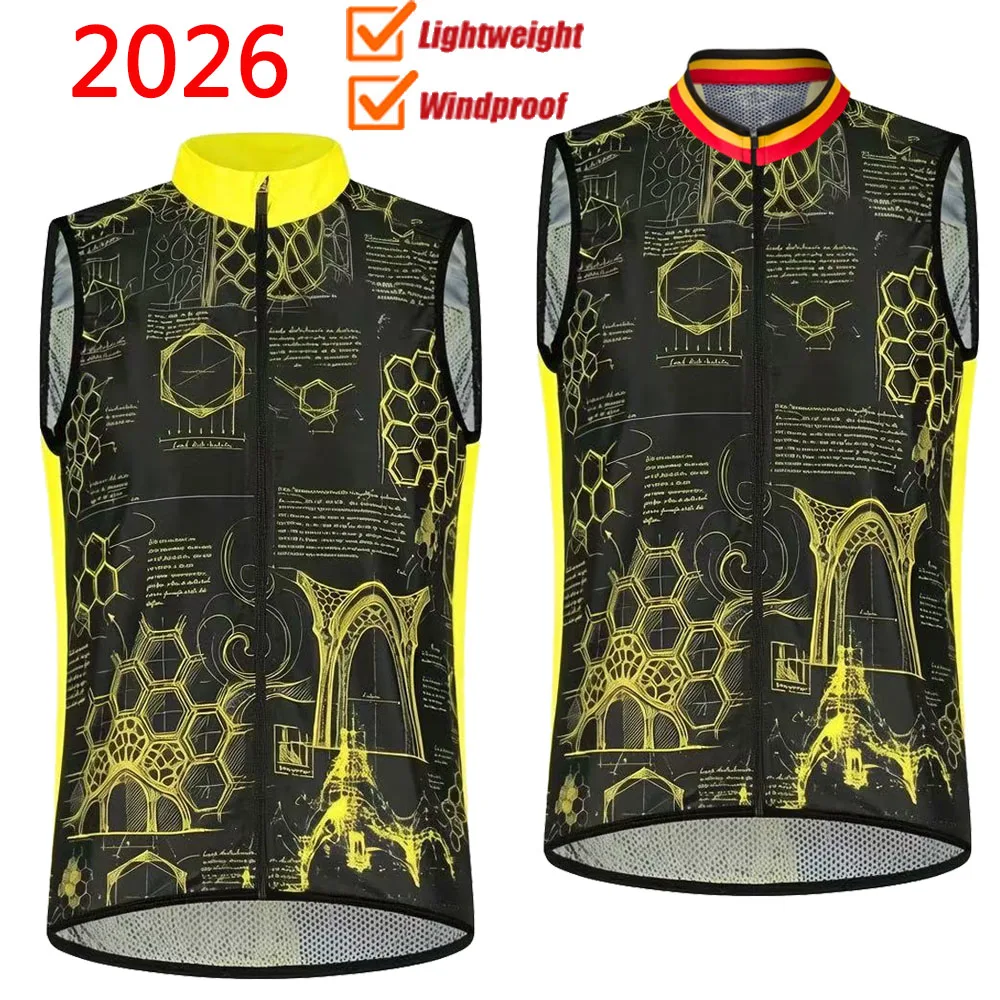 France Tour Team 2026 Cycling Vest Wout Van Aert Wind Vest Belgium Windproof Road Bike Jersey Sleeveless Clothes MTB Gilet
France Tour Team 2026 Cycling Vest Wout Van Aert Wind Vest Belgium Windproof Road Bike Jersey Sleeveless Clothes MTB Gilet